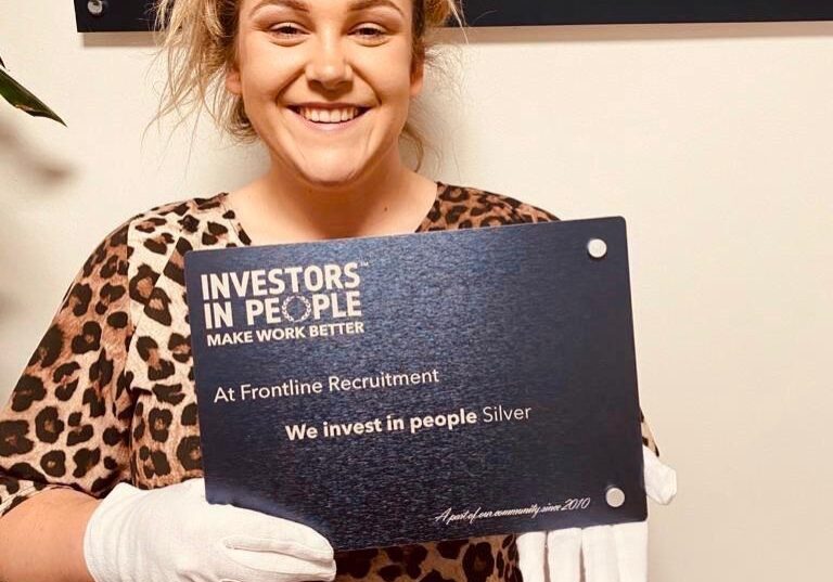jessfl Jess from our head office with the Investors in People Award